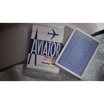 Aviator Pinochle Standard pokerio kortos (Mėlynos)